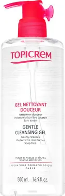 Obrázek produktu pro Topicrem Gentle Cleansing Gel Body & Hair čistící gel na vlasy i tělo 500 ml