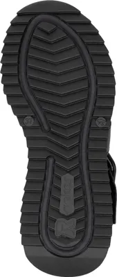 Produktbild von Rieker Damen Sandale aus Leder leicht mit Schnalle und weichem Fußbett W2950, Größe:38 EU, Farbe:Schwarz