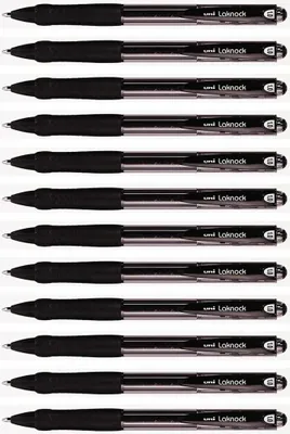Productafbeelding van uni-ball vulpen, lakafwerking, zwart, breed
