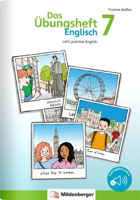 Produktbild von Das Übungsheft Englisch 7
