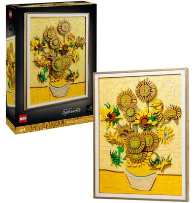 Obrázok produktu pre LEGO ART Vincent Van Gogh – Slnečnice, Stavebnica, 18 rok / roky, Plast, 2615 kusov, 3,69 kg