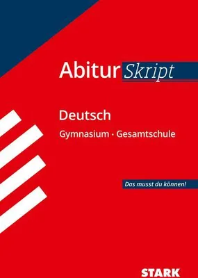 Immagine prodotto di Abiturskript Deutsch