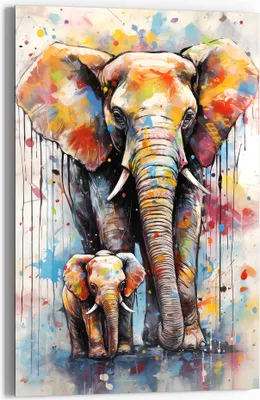 Produktbild von DEQOART Glasbild Echtglas 40x60 cm 'Farbenspiel der Natur' Wandbild Bild modern Deko