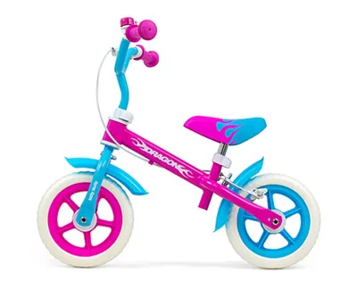 Produktbild von Milly Mally Dragon Kinderfahrrad mit Bremse Candy