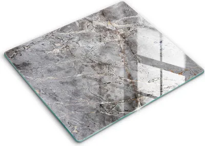 Produktbild von Abdeckung Glas - Küchenabdeckung - 60x52 cm - Abdeckplatte -Steinstruktur