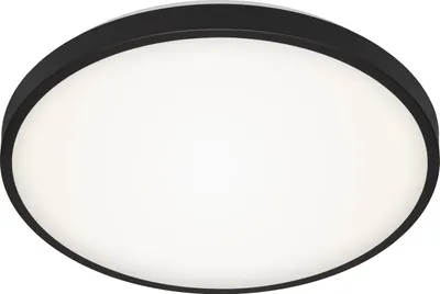 Produktbild von LED Deckenleuchte Deckenlampe 24W 4000K Schwarz-Weiß Ø 38,5cm Briloner
