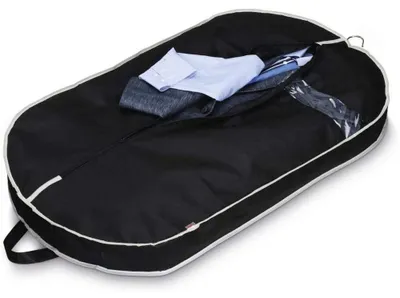 Produktbild von Hama Kleidersack für mehrere Kleidungsstücke, 100 x 60 cm, Schwarz