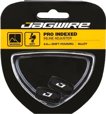 Produktbild von Jagwire BSA062 Pro Mini Inline Indes Adjuster (Shift 4mm), black (2pcs)