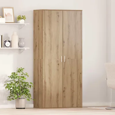 Produktbild von Maison Exclusive - Highboard 80 x 39 x 178 cm Holzwerkstoff Artisan-Eiche