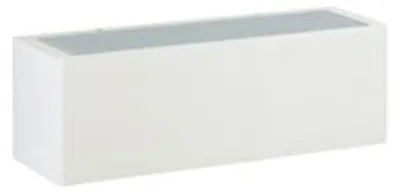 Produktbild von Wandleuchte Weiß, Aluminium, Opalglas, 30 cm Breite, 10 cm Höhe, 10 cm Tiefe