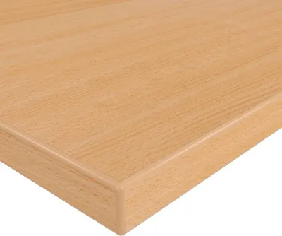 Produktbild von Tischplatte Holz Zuschnitt nach Maß Beschichtete Holzdekorplatte in 25mm Stärke Samerbergbuche 170 x 170 cm