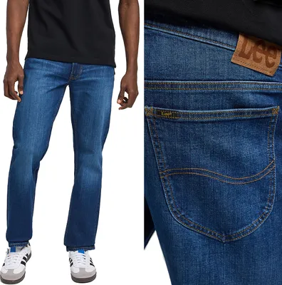 Immagine prodotto di LEE, Jeanshosen da uomo, vestibilità dritta, DAREN ZIP FLY, W34 L32, Blau, Jeans, baggyjeans, buggy