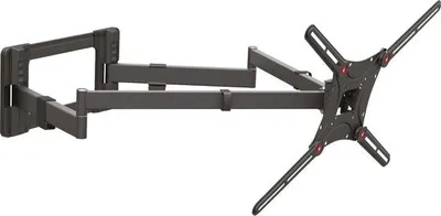 Produktbild von Barkan Mounting Systems BM464XL, 75 x 75 mm, 600 x 400 mm, -5 - 15°, -90 - 90°, 180°, Schwarz