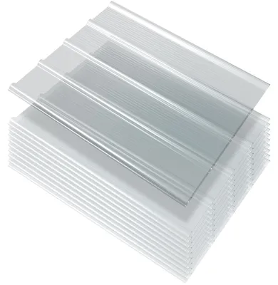 Obrázok produktu pre Sada 10 kusov FRP svetlých panelov Vigevee, rozmer 90x100 cm, hrúbka 1 mm, priehľadné, s UV ochranou, odolné voči krupobici a poveternostným vplyvom, vrátane skrutiek pre terasové kryté priestory (carport)