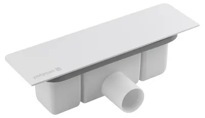 Obrázok produktu pre Sifón KAZUKO pre vaňu, DN40, biely uzáver (26327)