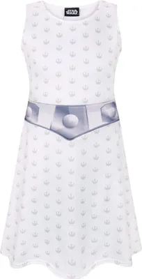 Produktbild von Star Wars - Kostüm-Kleid für Mädchen NS4670 (146-152) (Weiß)