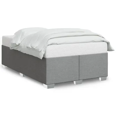 Immagine prodotto di vidaXL Struttura letto senza materasso grigio chiaro 120x190 cm tessuto