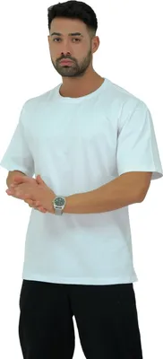 Produktbild von Megaman, Herren T-Shirt, Oversize, Weiss | X-Large