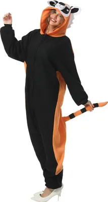 Produktbild von Einheitsgröße MP-22|Roter Panda Jumpsuit Uni Kostüm MIESEPETER®