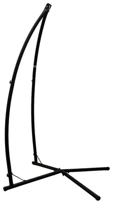 Image de Support pour fauteuil suspendu, en acier avec revêtement par poudre, hauteur 240 cm, largeur de la base 100 cm, capacité de charge maximale de 200 kg, méthode de montage