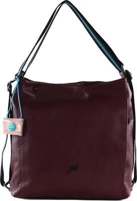 Produktbild von Gabs Leder Schultertasche Rucksack Aissa TG Bull Black Shoulder Bag Chianti weinrot