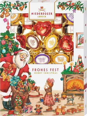 Produktbild von Niederegger Marzipanerie im Weihnachtsschuber - 400 g