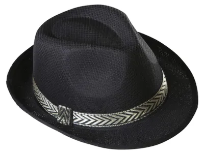 Produktbild von Fedora Panama Hut W WIDMANN MILANO - Party Fashion, Schwarz, Uni