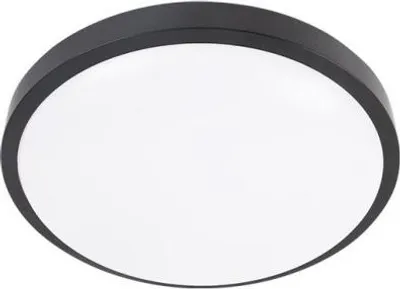 Produktbild von MasterLED LED Deckenleuchte 18W rund schwarz, 4000K neutralweiß, 1800lm IP44