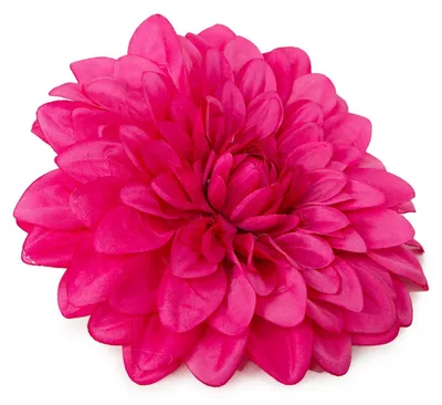 Produktbild von Logbuch-Verlag große Dahlie Blume als Wanddekoration Fuchsia pink Wand Deko zum Aufhängen Kunstblume 35 cm