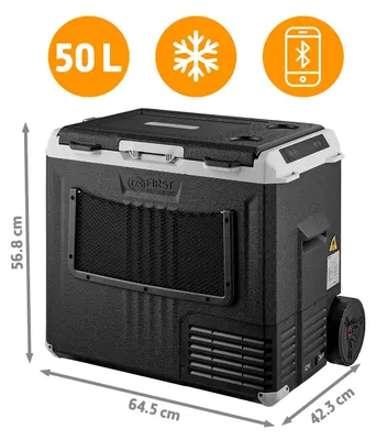 Productafbeelding van Compressor Koelbox - 50 Liter Capaciteit - - Draagbaar Met Vriesvak