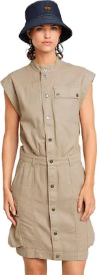 Immagine prodotto di Abito a maniche corte G-star Pocket, beige, taglia M, donna, beige, taglia M