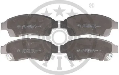 Produktbild von OPTIMAL Bremsbeläge Satz Vorne Bremsklötze für TOYOTA COROLLA (ZZE12, NDE12, ZDE12) BP-09787