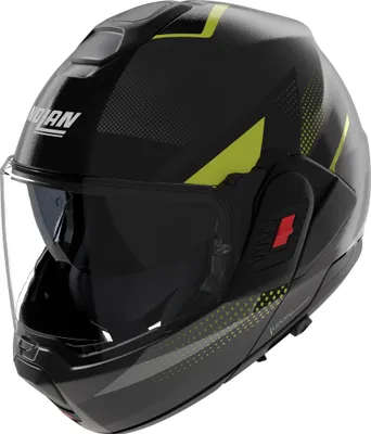 Produktbild von Nolan N120-1 Ciclone Klapphelm, schwarz/grün, 2XL (64)