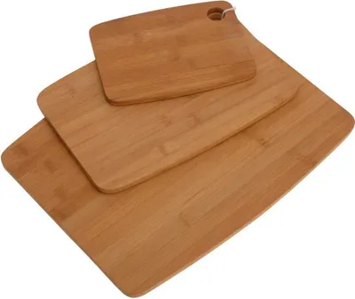 Immagine prodotto di Set da taglio Excellent Houseware, bambù, 38x29x0,9 cm, marrone