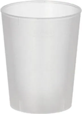 Produktbild von Starpak 20 Mehrweg-Gläser für Schnaps PP 4 cl Ø 4,3 cm · 5,2 cm satiniert, unzerbrechlich | Folie (20 Stück)