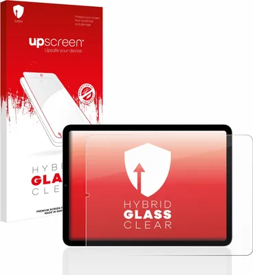 Produktbild von upscreen Schutzglas für Apple iPad Air 5 2022 (5. Gen.) Schutzfolie Panzer Folie Glas Display Schutz klar