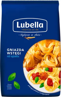 Zdjęcie produktu dla Lubella Makaron Gniazda wstęgi 400 g