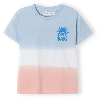 Produktbild von Minoti T Shirt Baumwolle kurzarm Blau Gr. 86 für Jungen