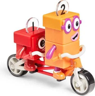 Zdjęcie produktu dla Zestaw figurek Numberblocks - Przygody rowerowe z jedynką i dwójką