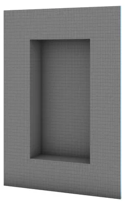 Image de wedi Sanwell niche 20/40, encadrement 10mm, 234×434×100mm