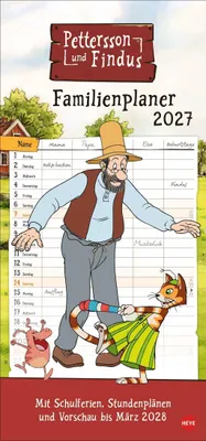 Produktbild von Pettersson und Findus Familienplaner 2027