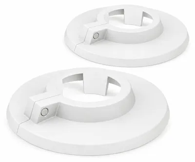 Produktbild von BADfabrik24 Rosette RKW 1/2-22mm, weiß, Kunststoff 2 Stück, KI-generiertes Bild