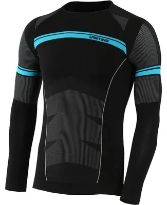 Produktbild von Nahtloses Herren Langarmshirt atmungsaktiv antibakteriell feuchtigkeitsableitend MUT52