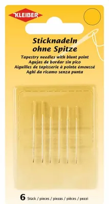Produktbild von KLEIBER Sticknadel-Set abgerundete Spitze 6-teilig