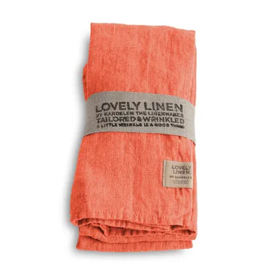Produktbild von Lovely Linen Linen Lovely Serviette Leinen peach (1 Stück)