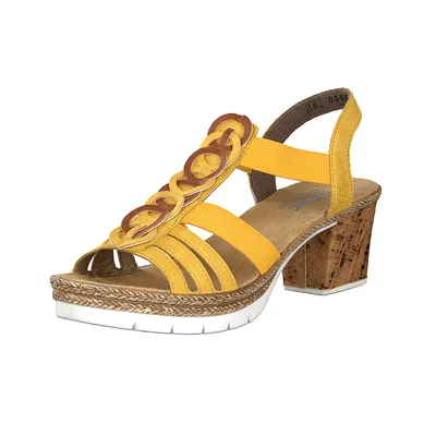 Produktbild von Rieker Damen Sandalette gelb