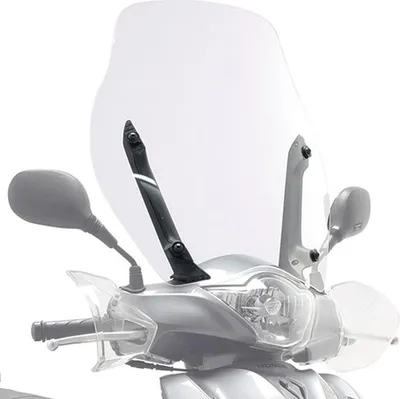 Obrázok produktu pre Čelné sklo na motorku Kappa pre Honda SH 125I/150I '12-'16 Transparent 53x50cm