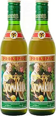 Produktbild von 2x Kräuterschnaps Stomaklija aus Serbien 1L