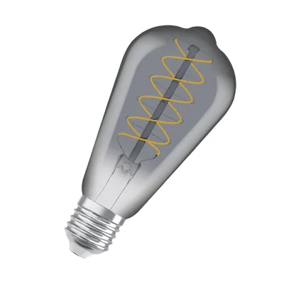Produktbild von OSRAM Dimmbare LED-Lampen, Vintage-Edition, 30 Watts Ersatz, E27, ST64-shape, 1800 Kelvin, Warm Comfort Light, Klares Glas, single Pack