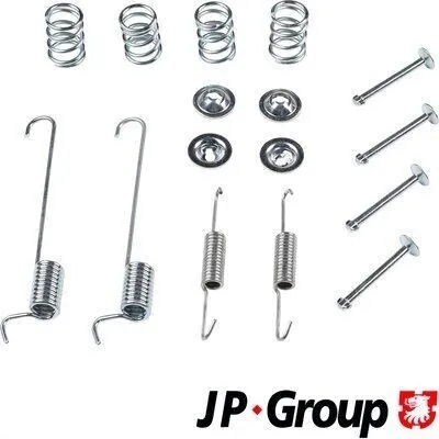 Produktbild von Zubehörsatz Feststellbremsbacken JP GROUP hinten für NISSAN X-TRAIL (T30)